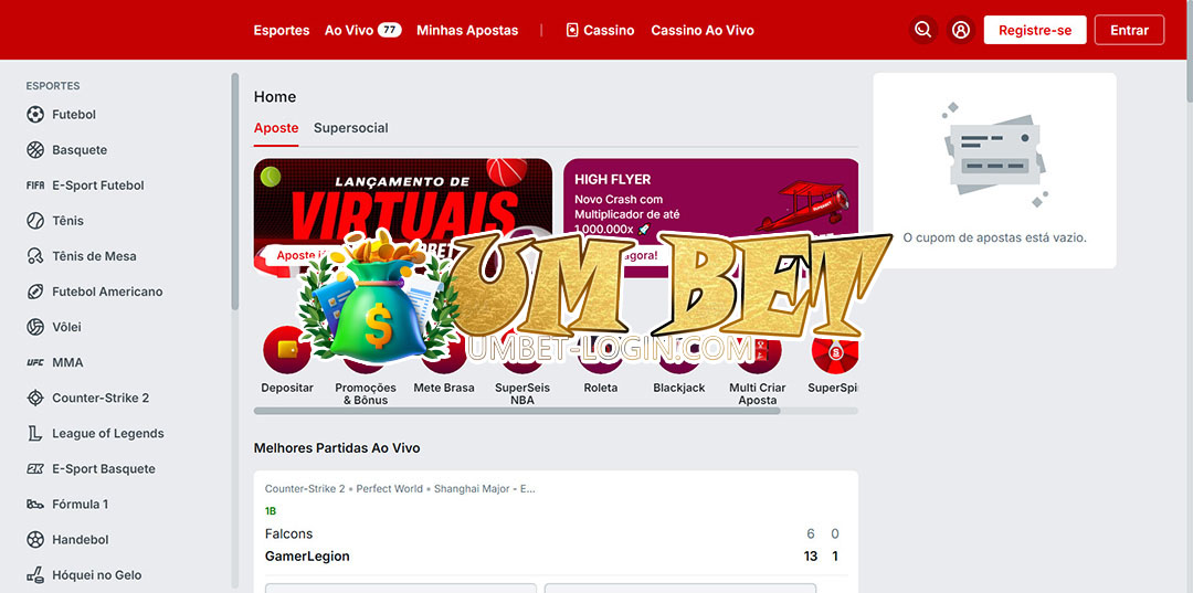 um bet casino